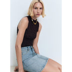 Jupe Courte Denim