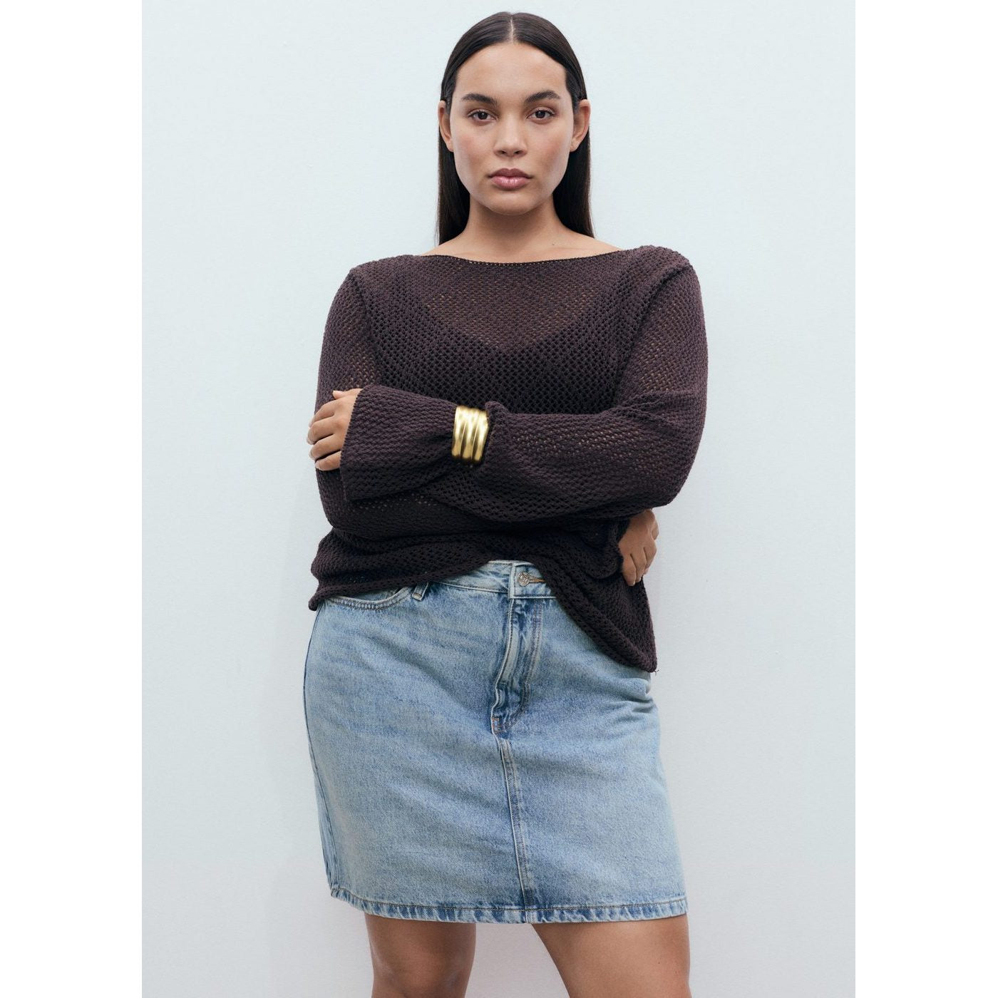 Jupe Courte Denim