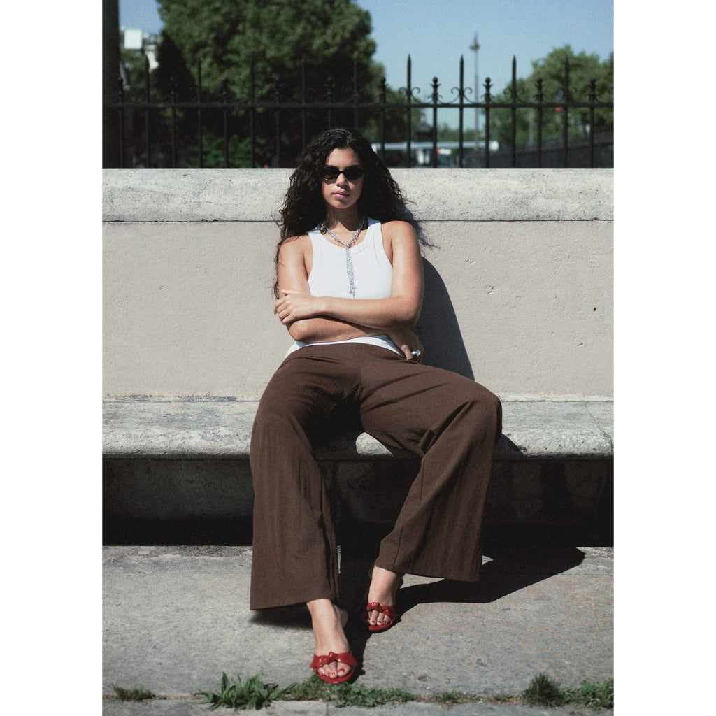 Pantalon Droit Fluide