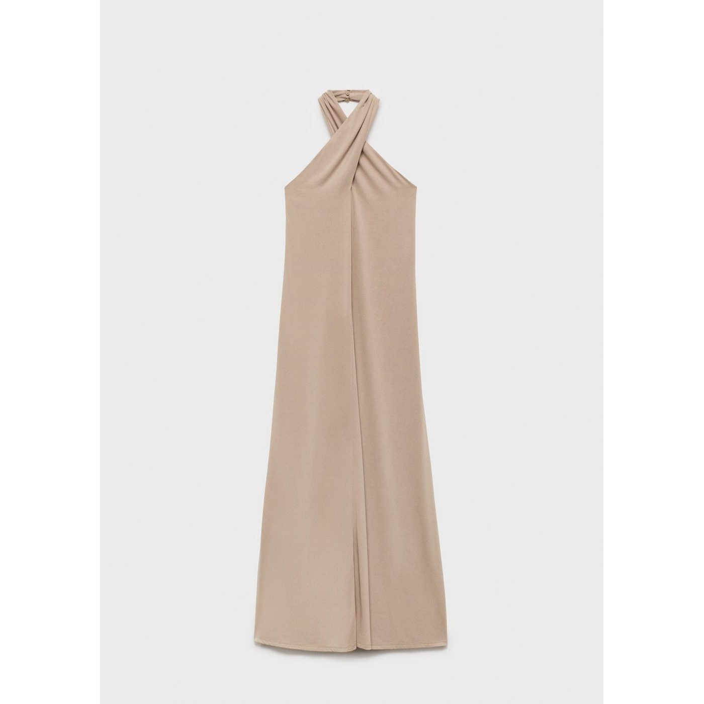 Robe Longue À Emmanchures Américaines Croisées