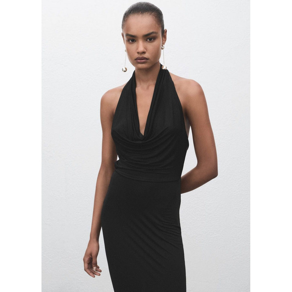 Robe Drapée Dos Nu