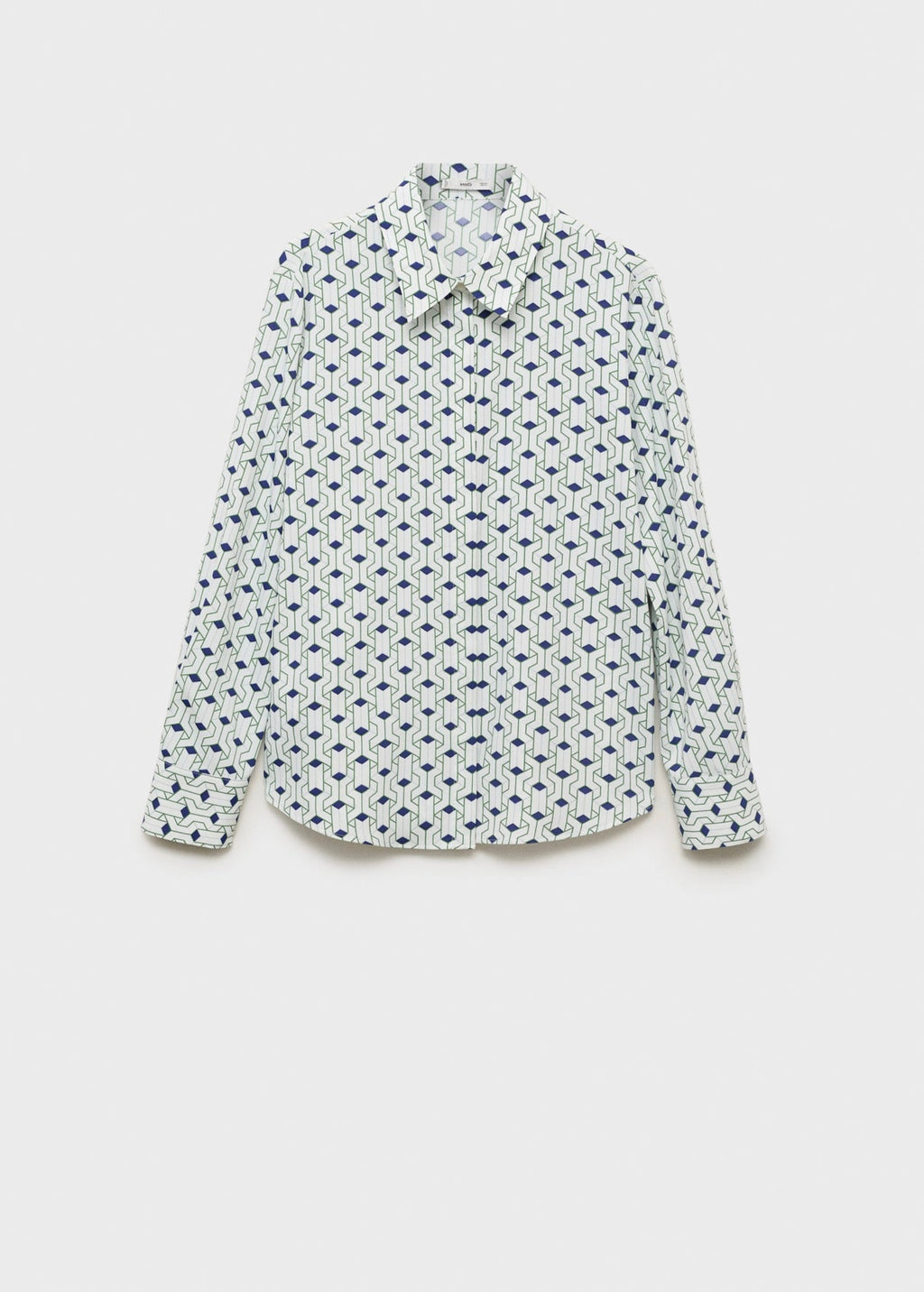 Chemise À Imprimé Géométrique