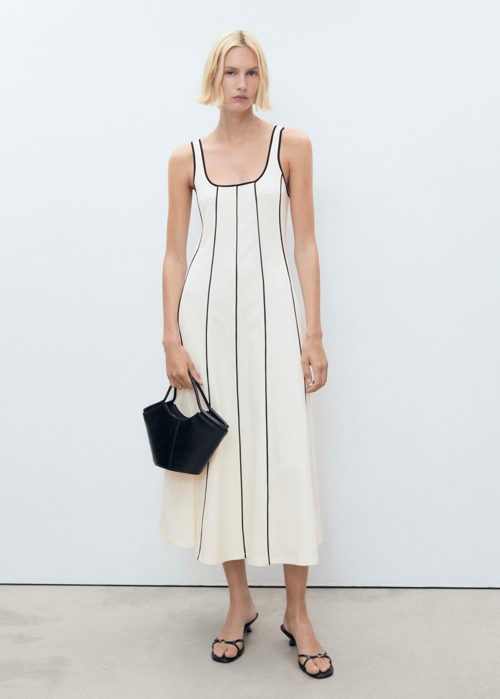 Robe Coton À Rayures