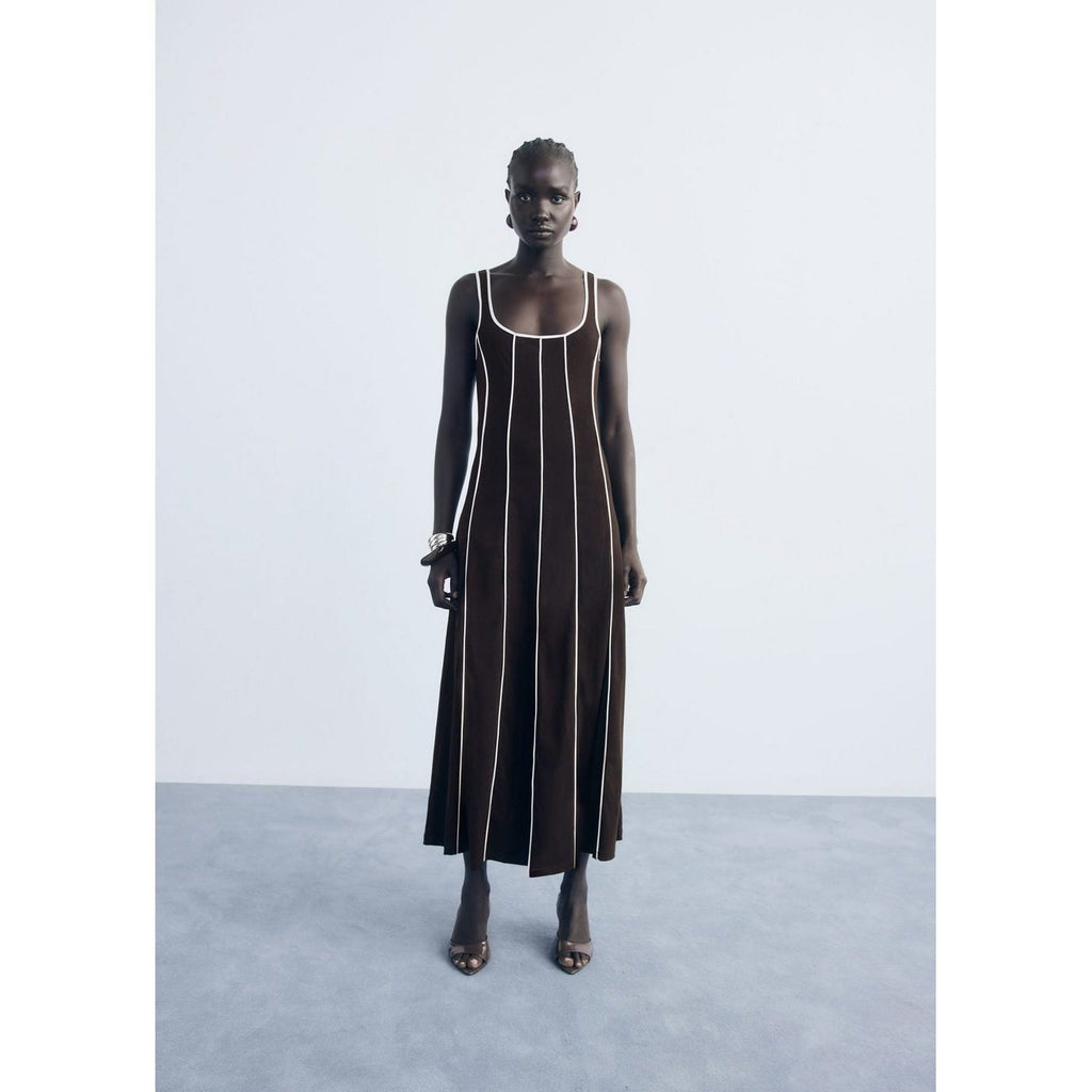 Robe Coton À Rayures