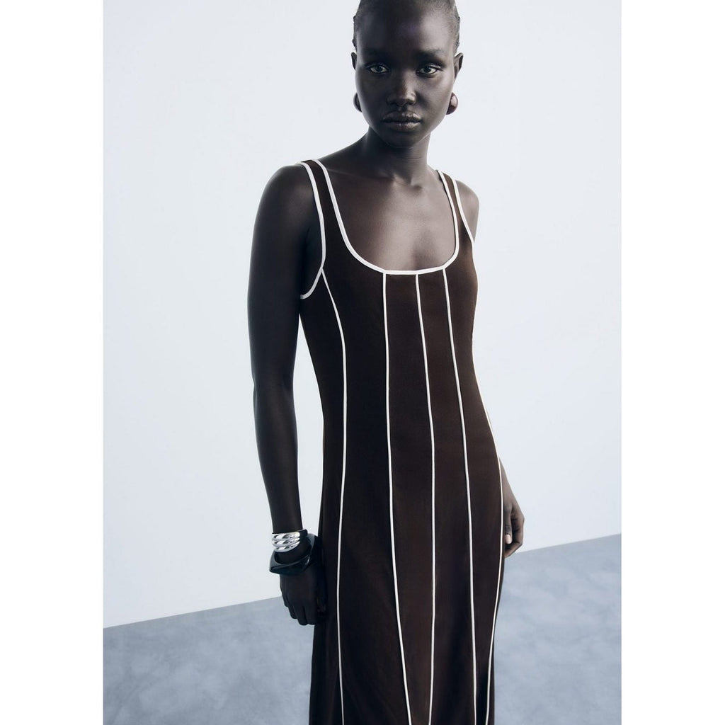 Robe Coton À Rayures