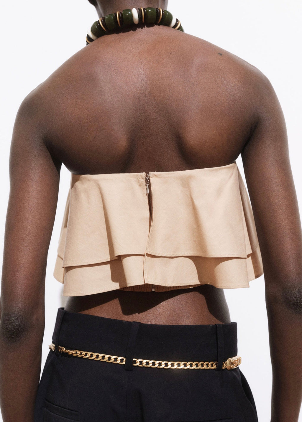 Haut Bustier À Volants