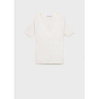 Pull-Over Côtelé Combiné