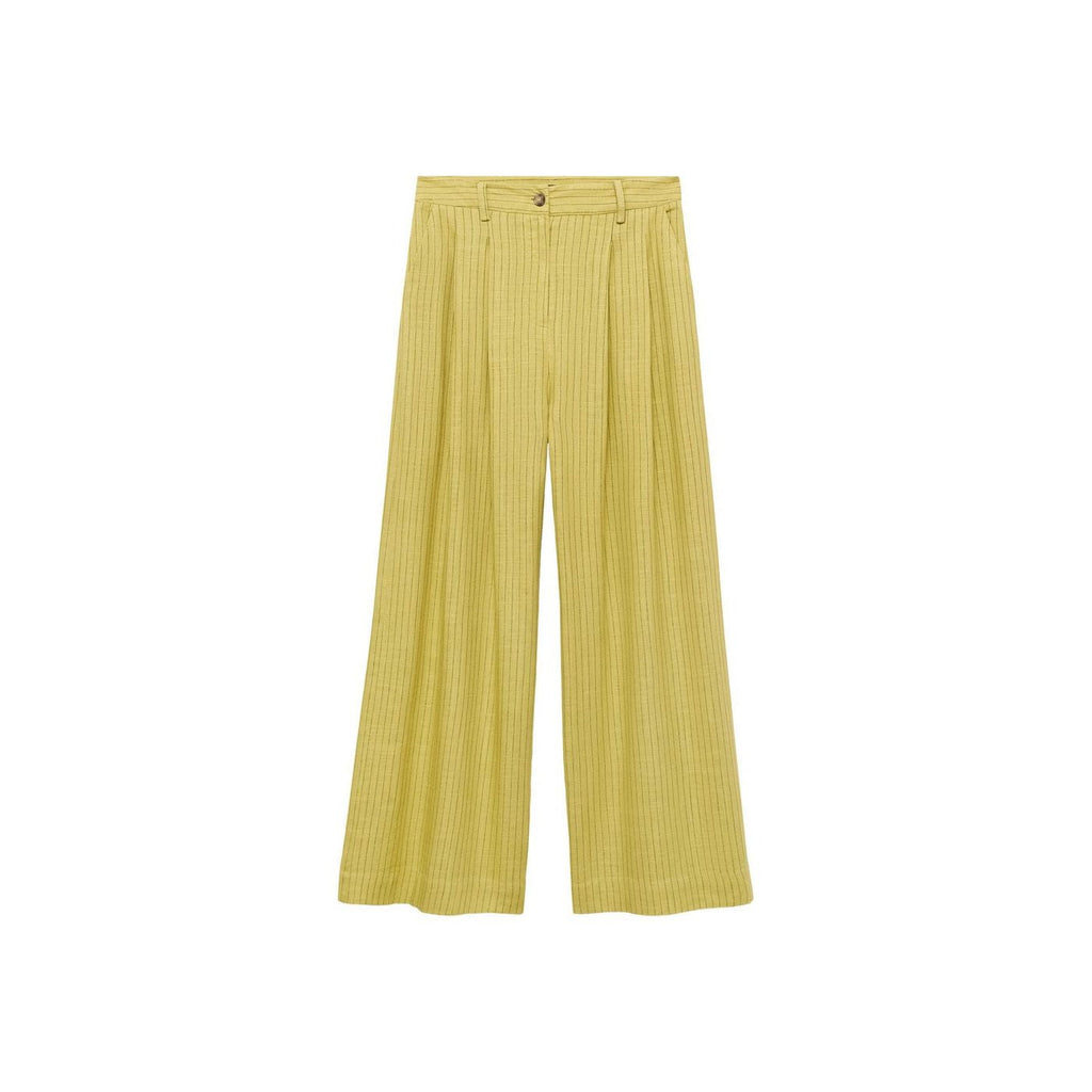 Pantalon Costume Droit Rayures