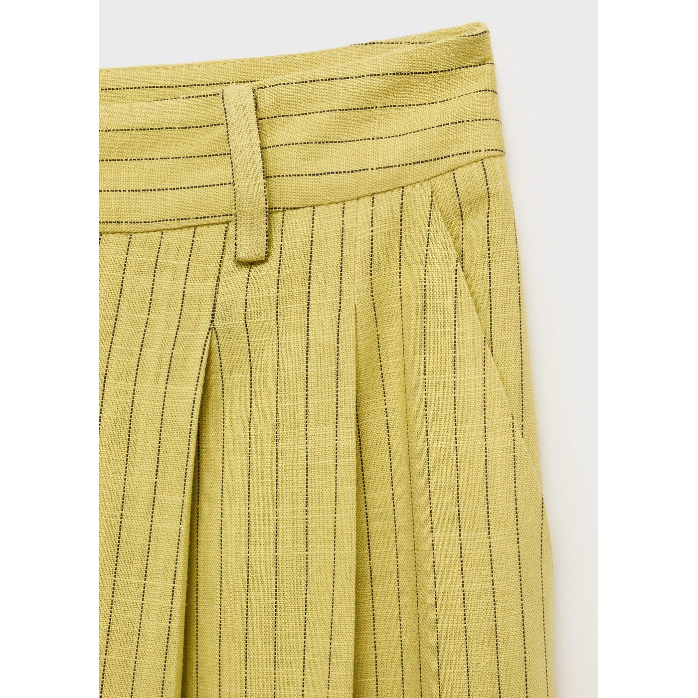 Pantalon Costume Droit Rayures