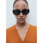 Robe Midi Froncée Sur Les Côtés