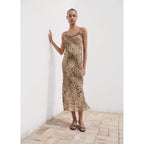 Robe Midi Léopard