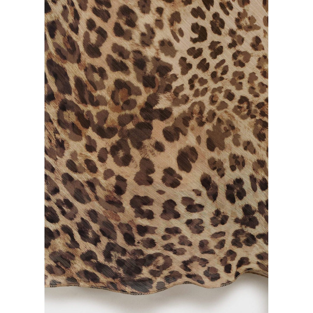 Robe Midi Léopard