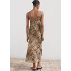 Robe Midi Léopard