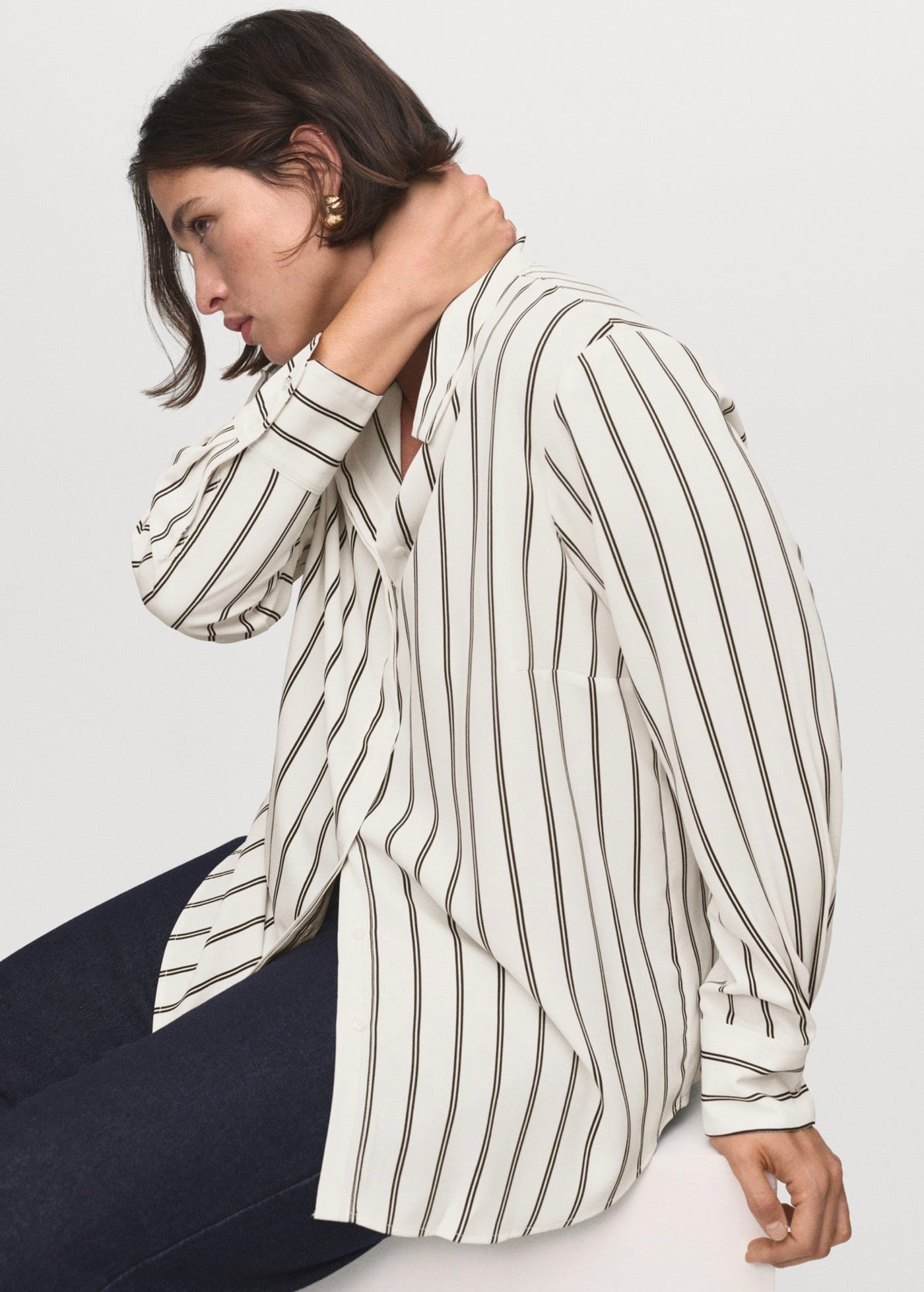 Chemise Fluide Manches Longues