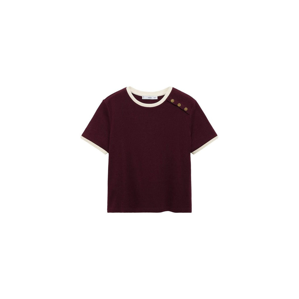 T-Shirt Coton Boutons