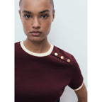 T-Shirt Coton Boutons
