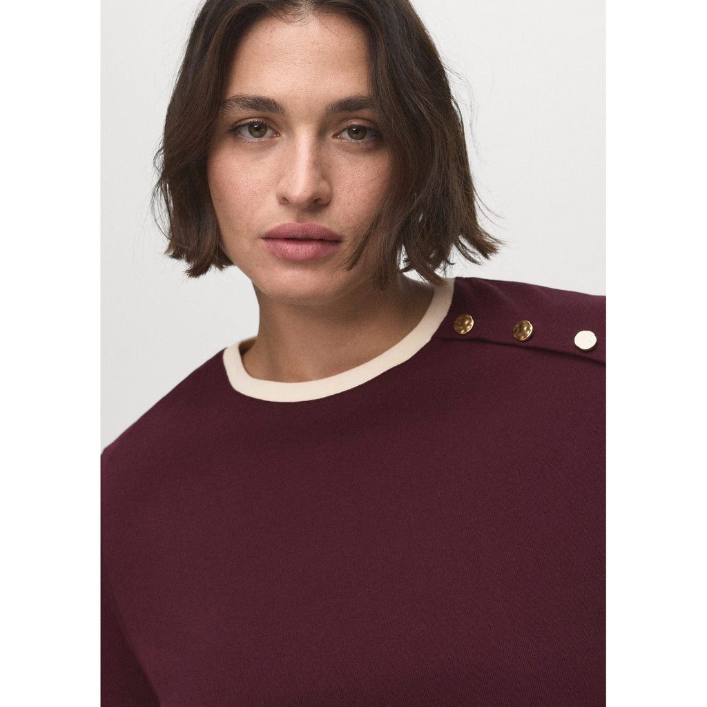 T-Shirt Coton Boutons