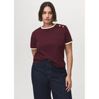 T-Shirt Coton Boutons