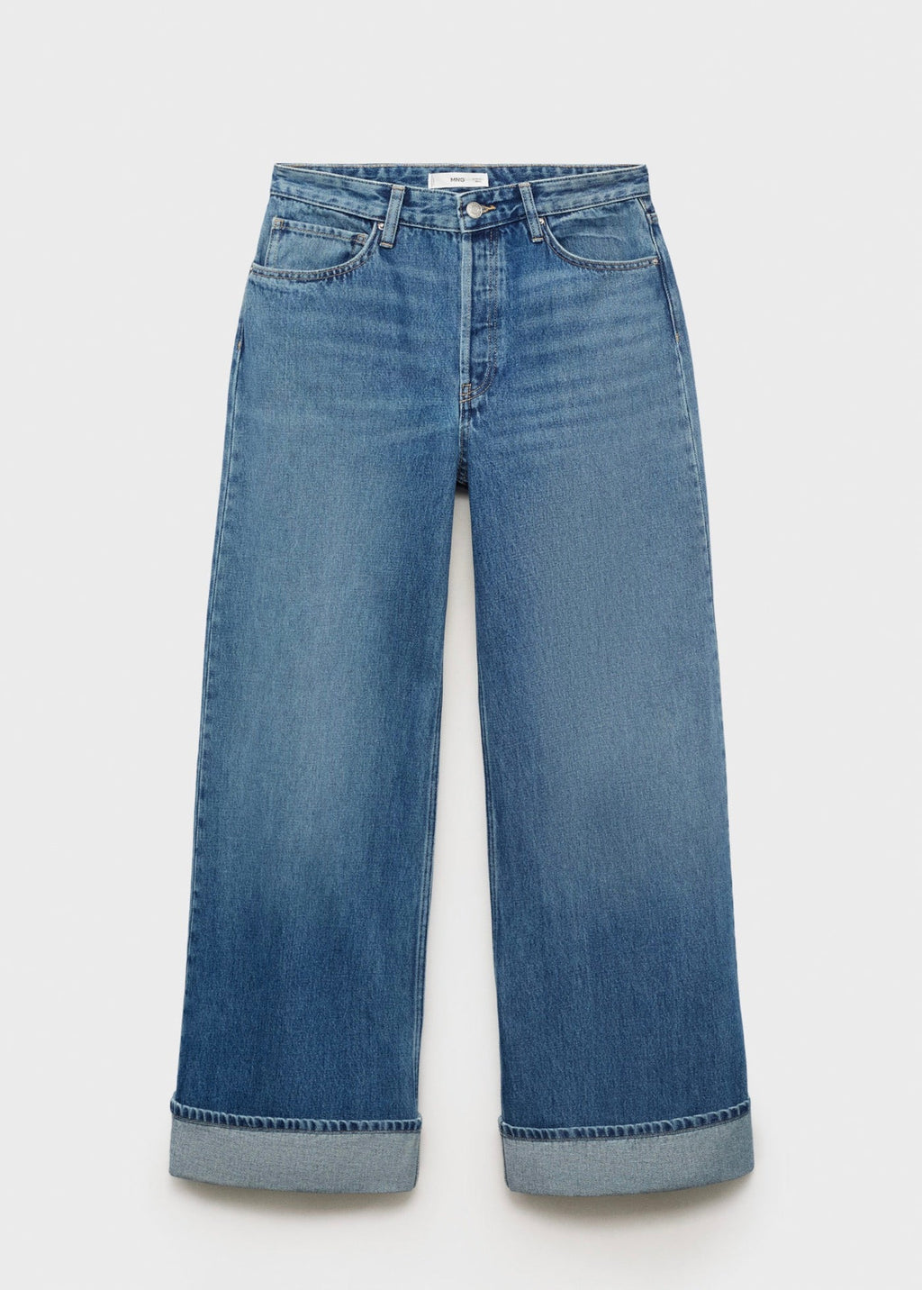 Jean Large À Revers