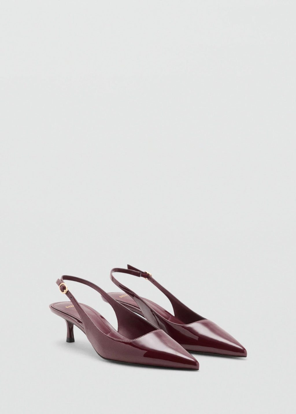 Chaussures Vernies Talon Kitten Heel
