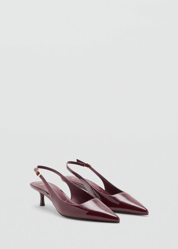 Chaussures Vernies Talon Kitten Heel