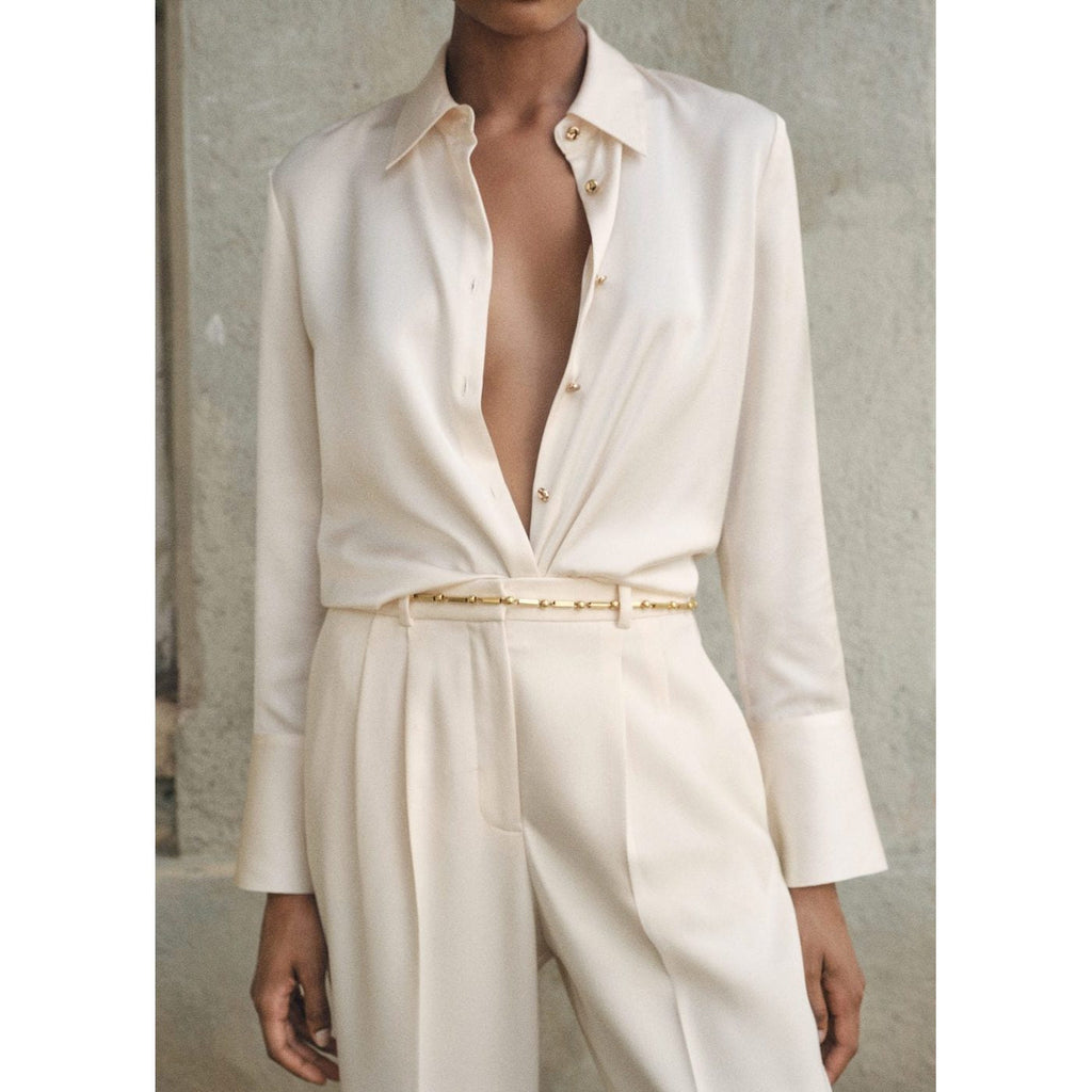 Pantalon Droit Pinces