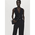 Pantalon Droit Pinces