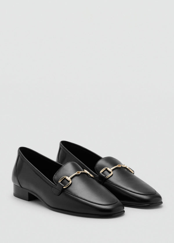 Mocassins Cuir Boucle