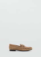 Mocassins En Daim À Boucle