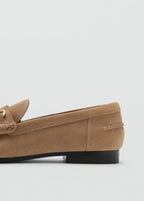 Mocassins En Daim À Boucle