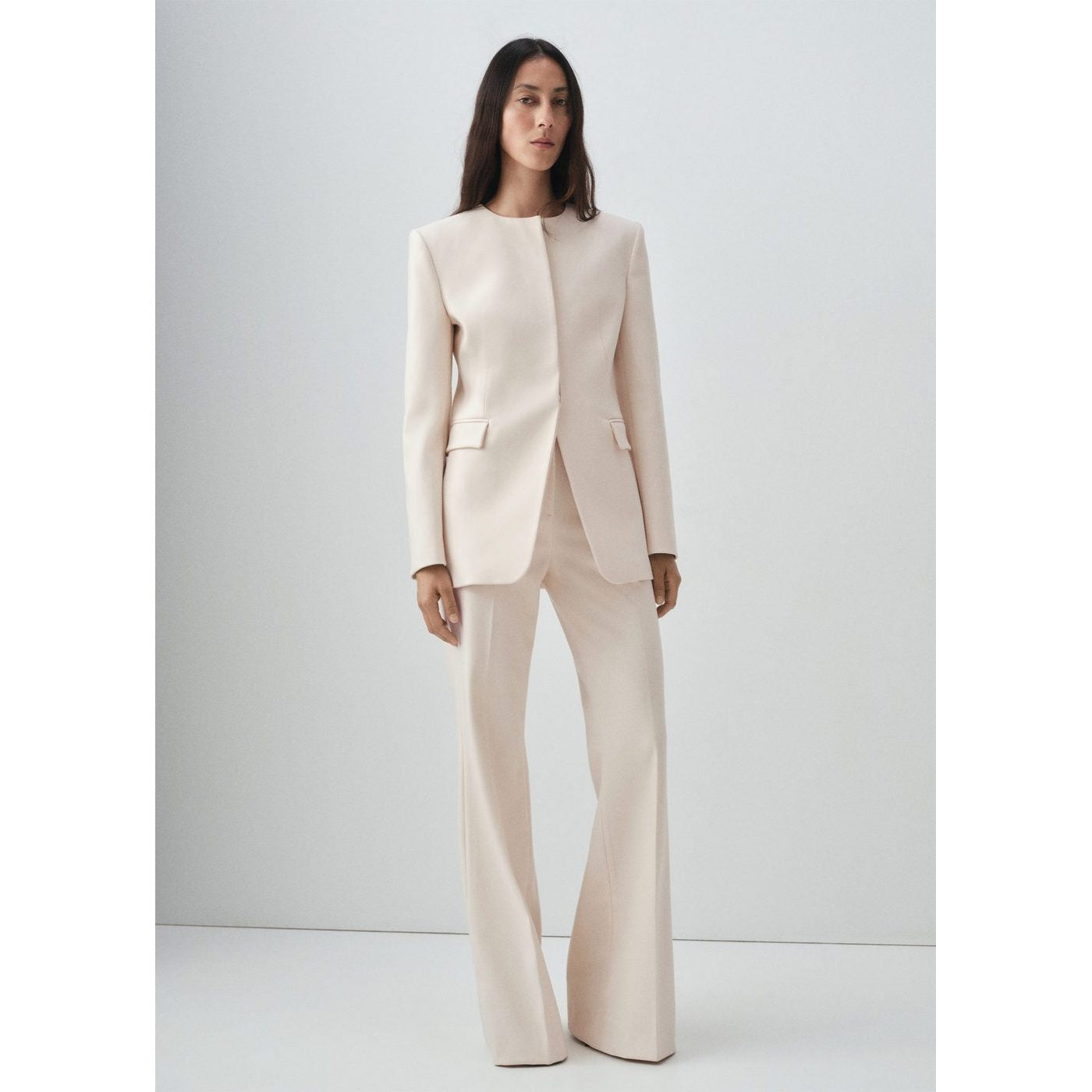 Veste De Costume Ajustée