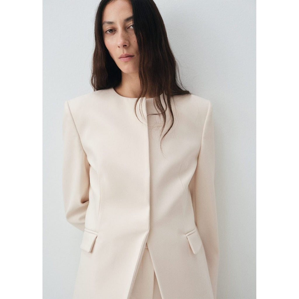 Veste De Costume Ajustée