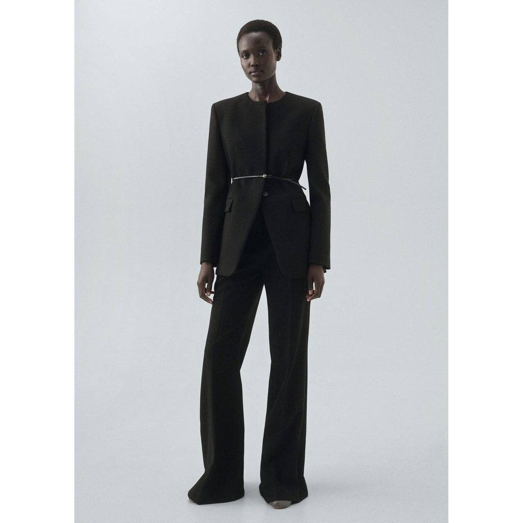 Veste De Costume Ajustée