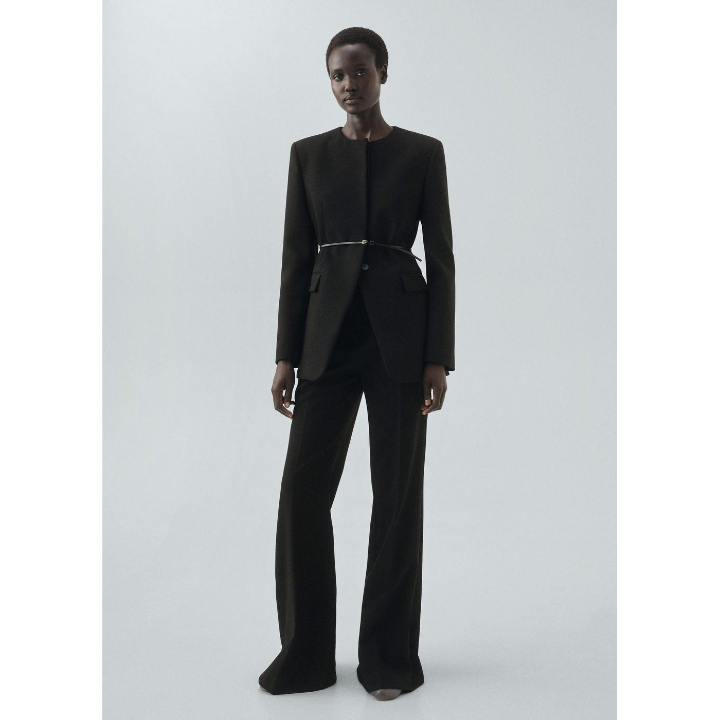 Veste De Costume Ajustée