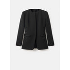 Veste De Costume Ajustée