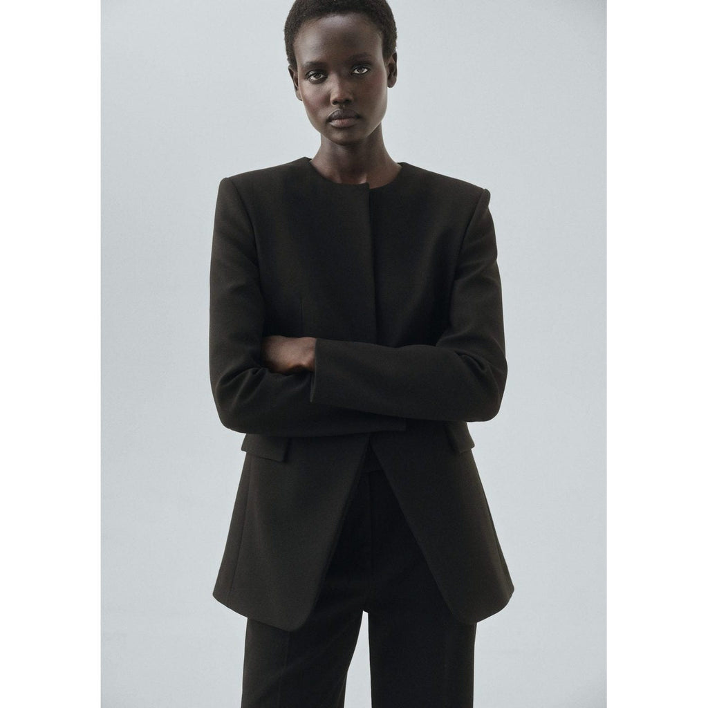 Veste De Costume Ajustée