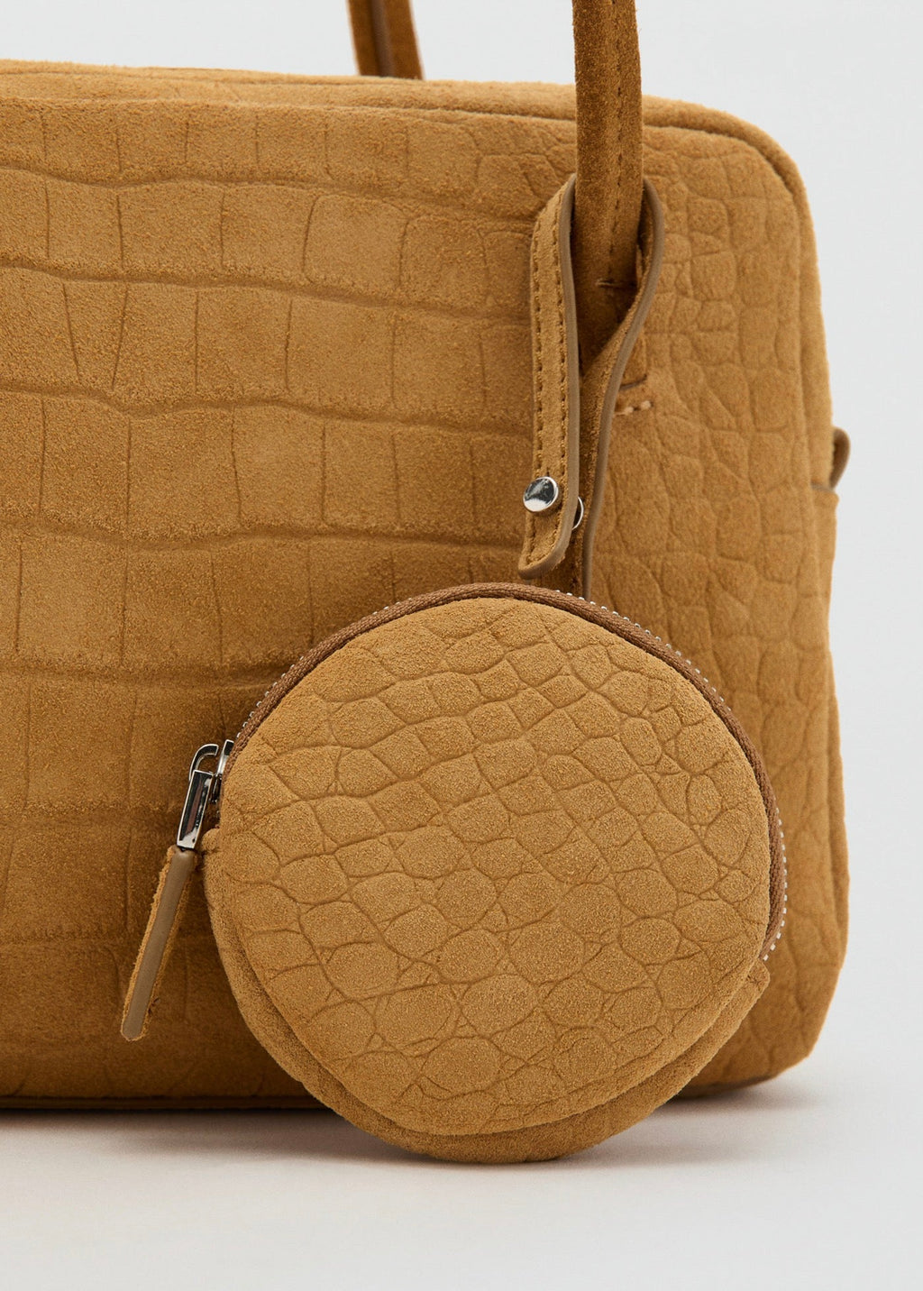 Petit Sac Bowling En Daim