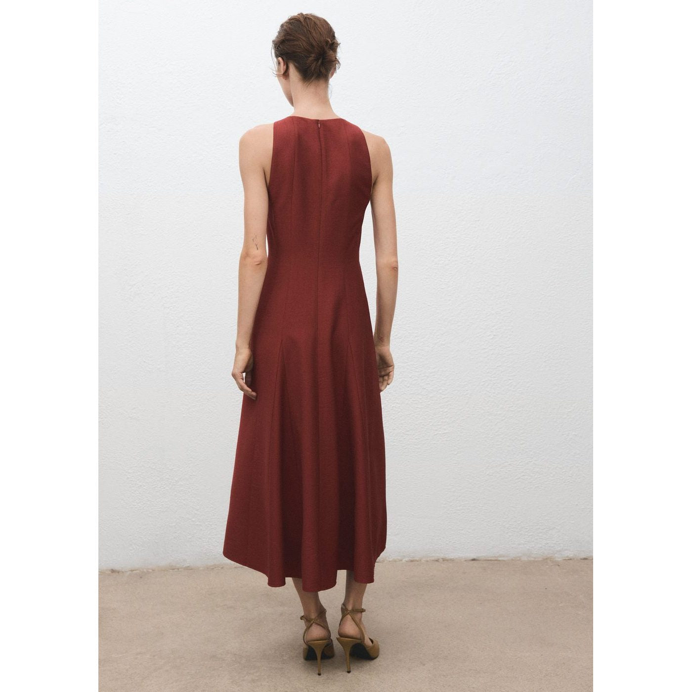 Robe Évasé À Godets