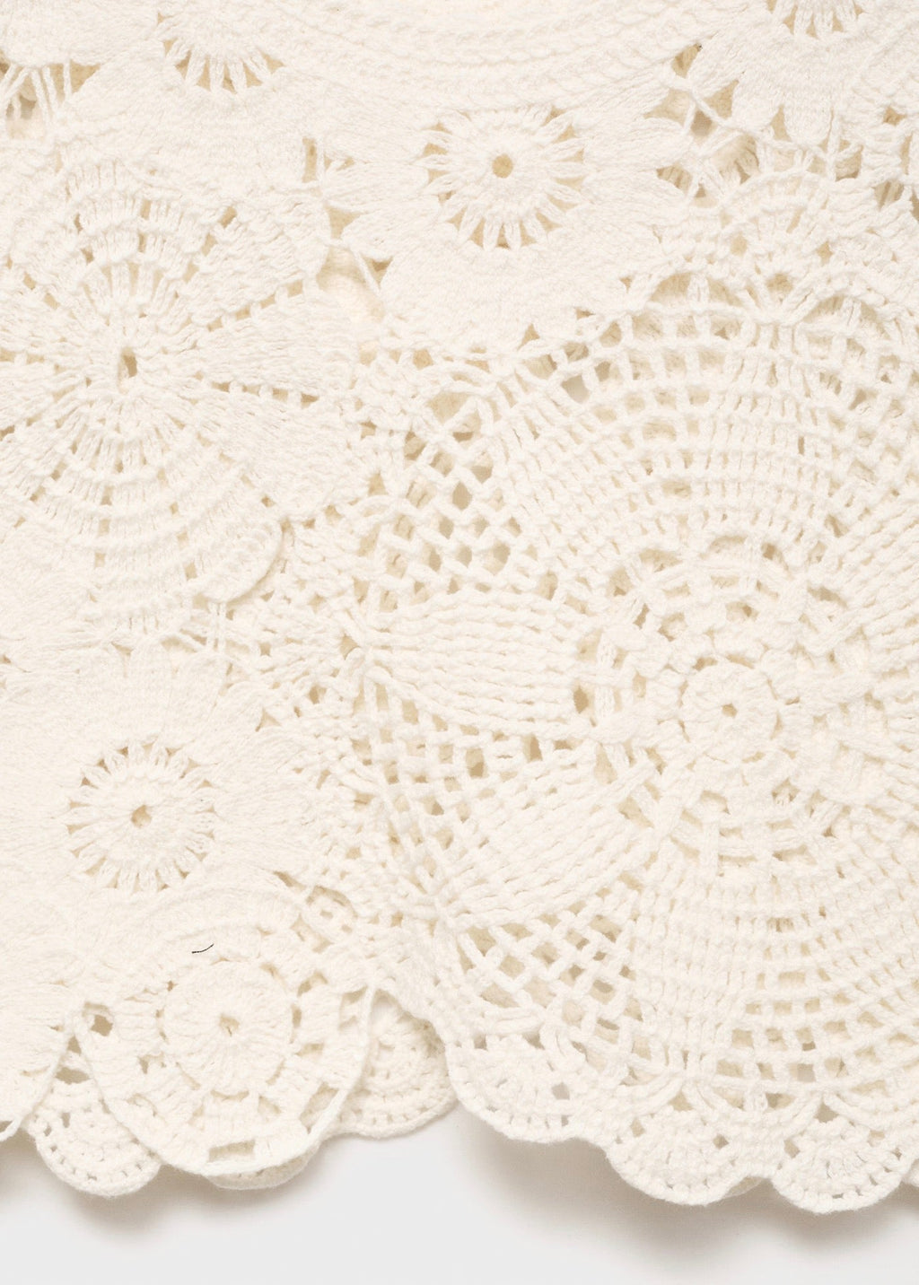 Top Crochet Fleurs