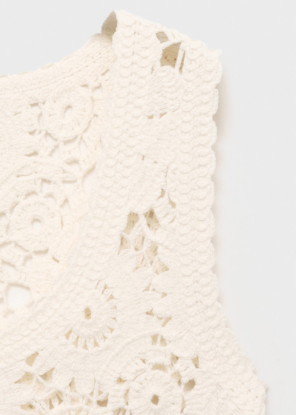 Top Crochet Fleurs