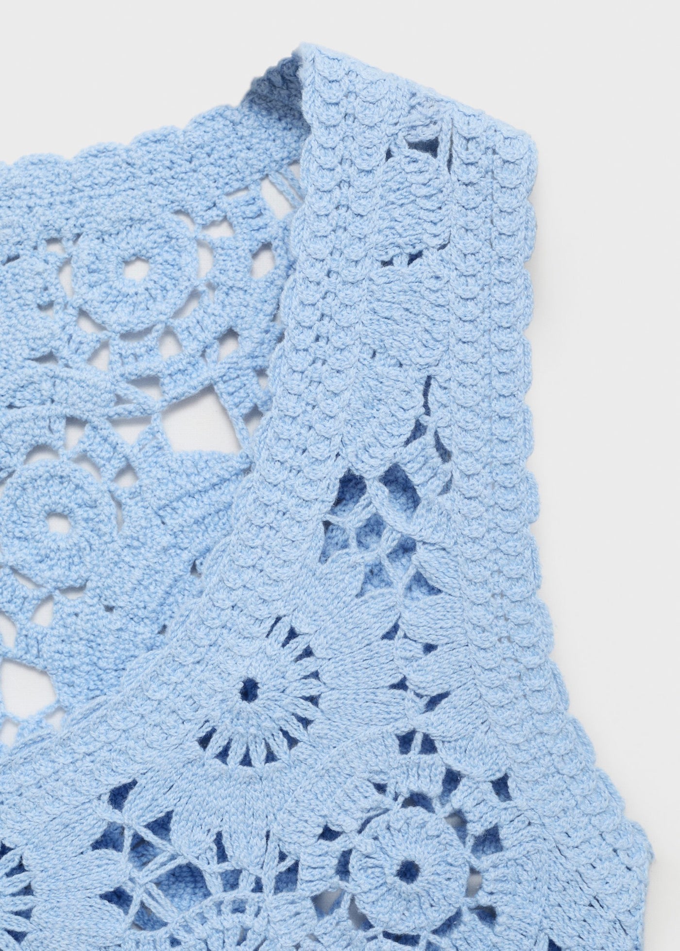 Top Crochet Fleurs