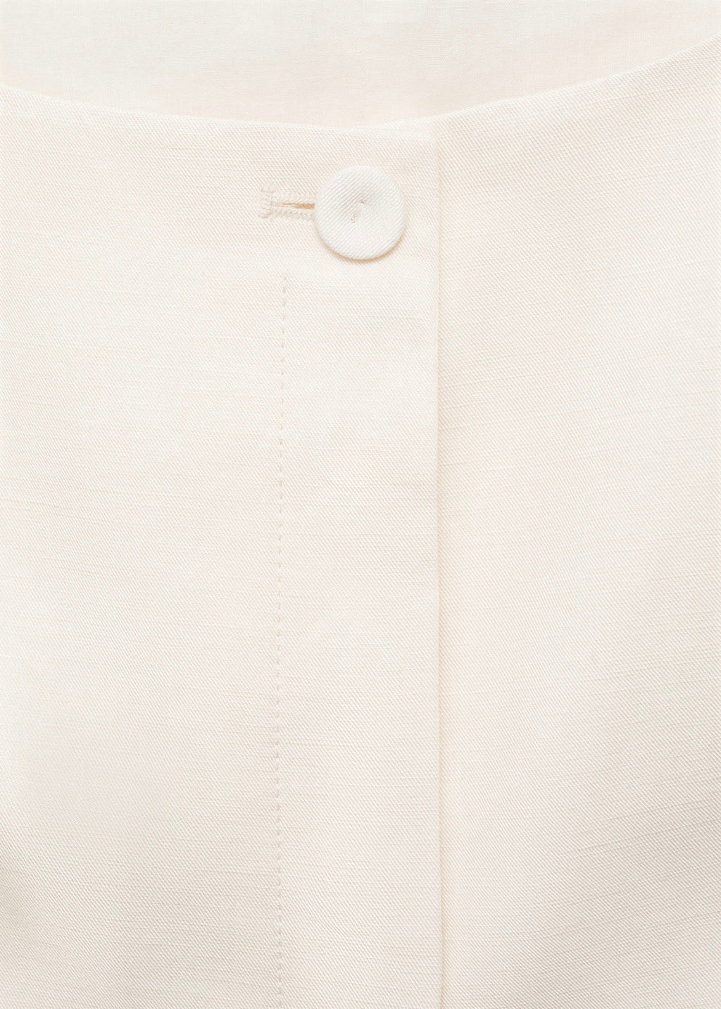 Gilet De Costume Lin Mélangé