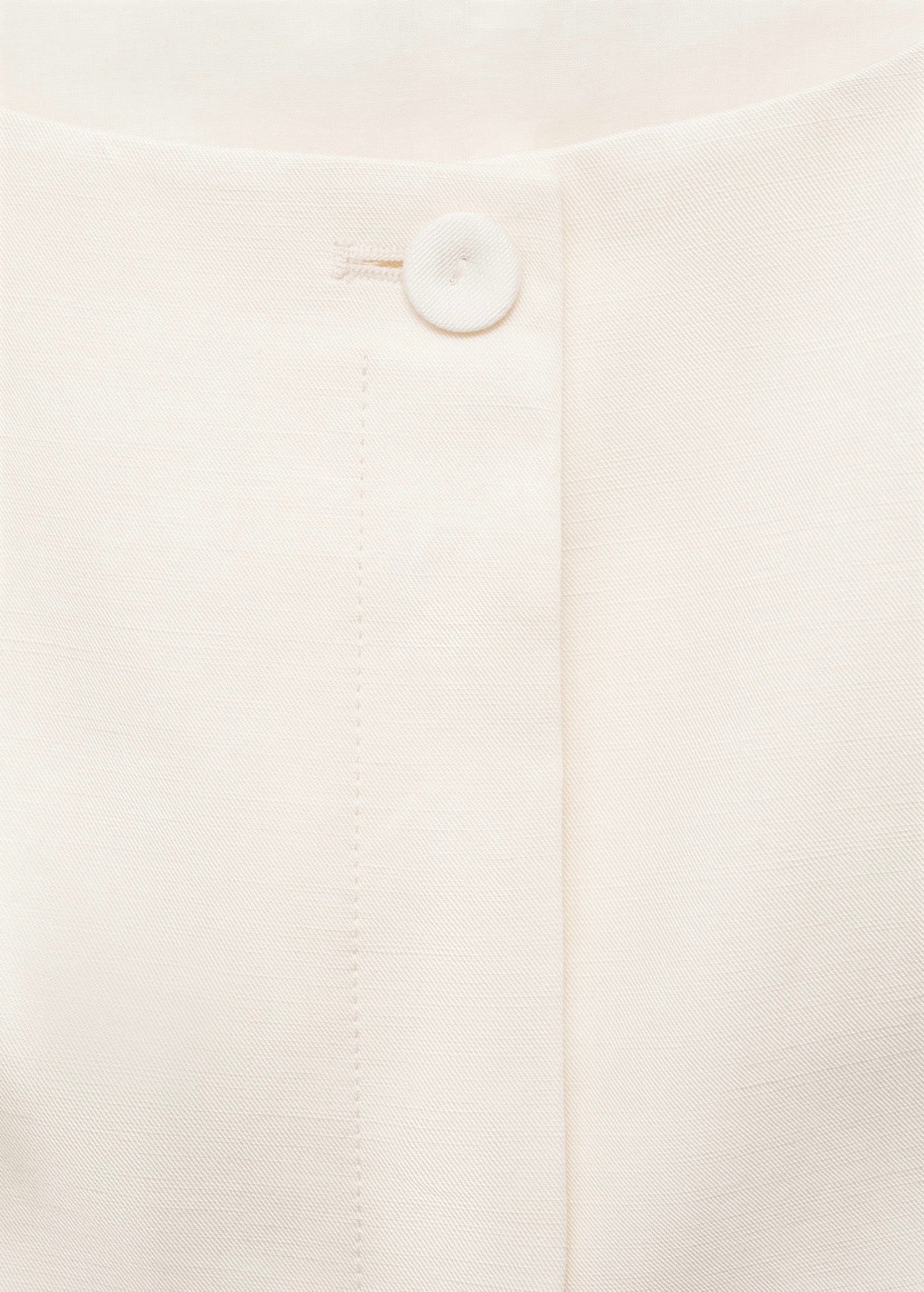 Gilet De Costume Lin Mélangé