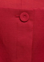 Gilet De Costume Lin Mélangé