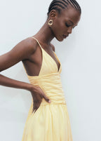 Robe Ballon Fronces