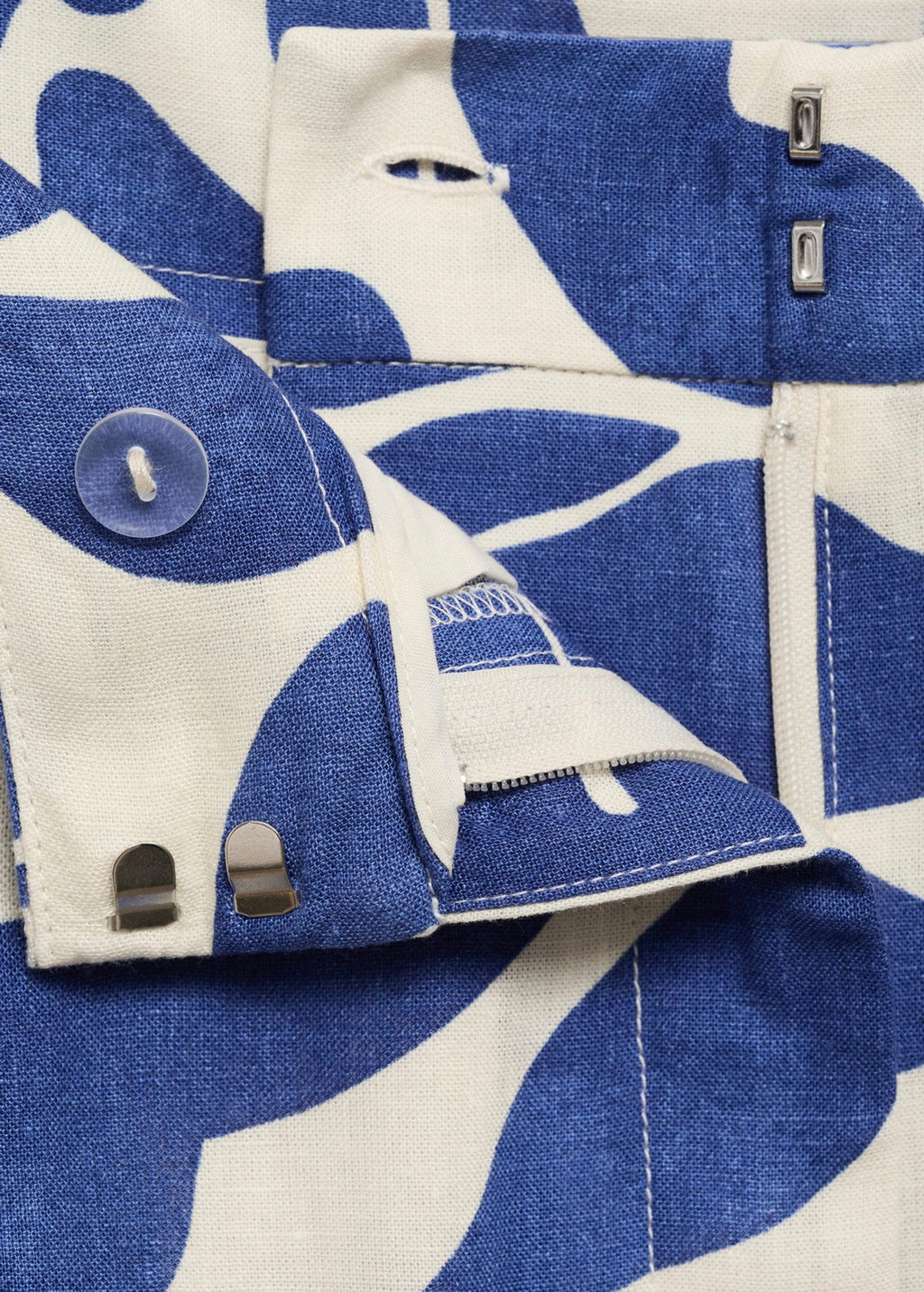Pantalon Lin Mélange Imprimé