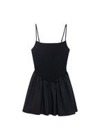 Robe Combinée À Fronces