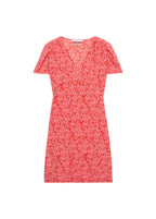 Robe Imprimée Col En V