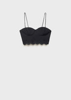 Crop Top Brodé
