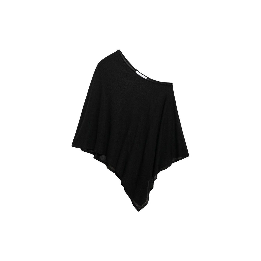 Cape En Maille Asymétrique